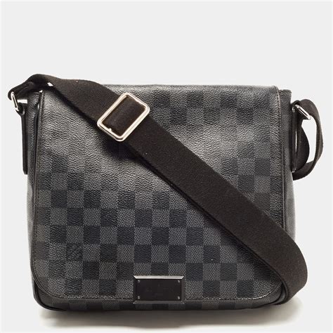 louis vuitton damier graphite steve business bag|louis vuitton sling bag brown.